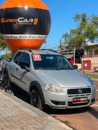 FIAT STRADA 1.4 MPI WORKING CE 8V FLEX 2P MANUAL FIAT STRADA 1.4 MPI WORKING CE 8V FLEX 2P MANUAL